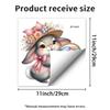 Resurrection Rabbit Sticker Easter Egg Window Decorative Paper for Study Room Beautification Static Glass Sticker