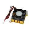 Gold Aluminium Heatsink DC5V 12V 40mm 40x40x10mm Fan for Efficient Northbridge Chipset Cooling Devices