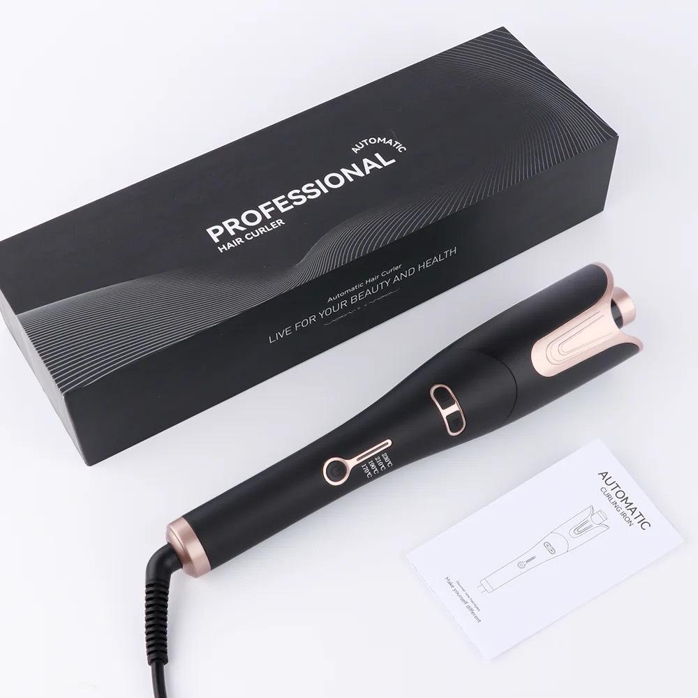 Automatic Curling Iron for Large Curls & Waves, Negative Ion, Long-Lasting Hold, Perfect for Dorm Use