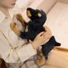 Rottweiler Simulated 3d Simulation Standing Black Dog Plush Stuffed Doberman Animal Super Realistic Kid Christmas Halloween Gift