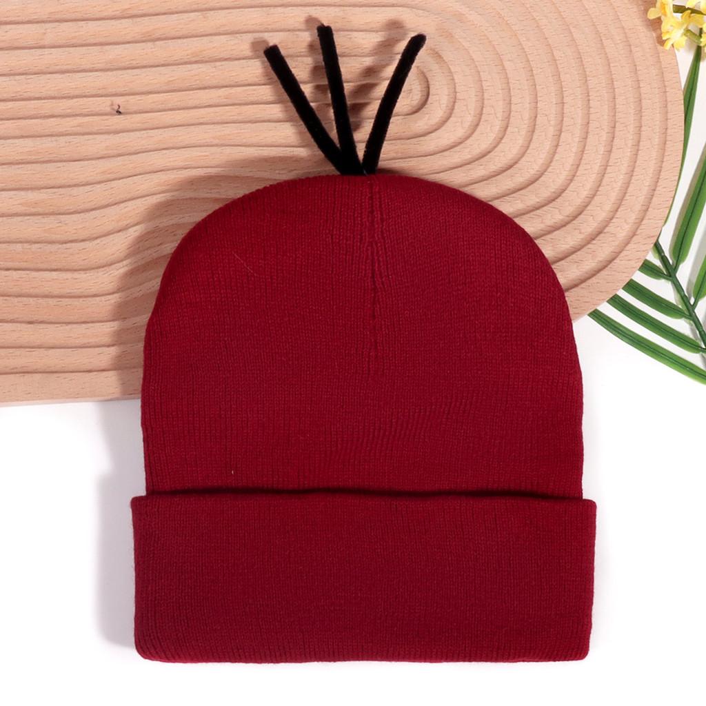 Minions Knitted Hat With Warmth For Halloween Cosplay And Casual Winter Wear