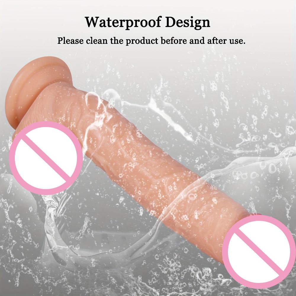 28 Cm Realistic Dildo Penis for Women Plug Anal Sex Toys Huge Fake Penis with Suction Cup Flexible G-spot Curved Shaft and Ball