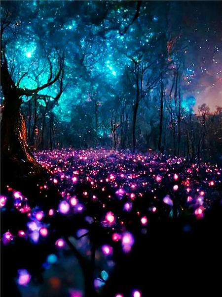 Diamond Painting New Collection Fantasy Waterfall Full Square/round Embroidery Mosaic Colorful Tree Landscape Home Decor