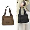 Tote Bag Shoulder Bag with Multiple Compartments - Large Capacity - Suitable for Student Commuting