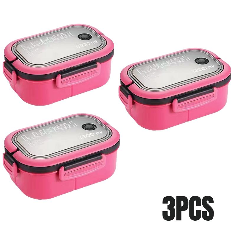 Lunch Box For Kids Adult Compartments Bento Lunchbox Children Kid School Outdoor Camping Picnic Food Container Portable