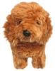 Boeki Graceful Dog In Toy Poodle S Apricot Standing Plush Toy Total Length 24cm I6857 San-Ei (Made Japan)