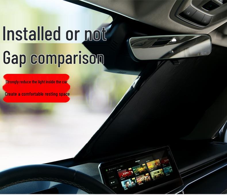 Chrysler 300C Car Sunshade: Sun Protection, Heat Insulation, Light Blocking, Privacy for Camping