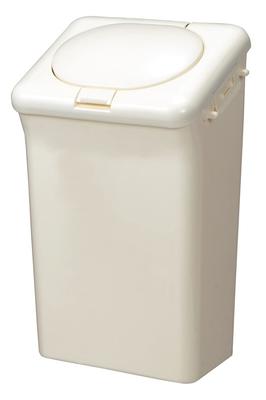 T-WORLD Odor-Proof Diaper Pail, Push-Open, 14L, Made In Japan, Bag-Packed