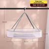 2 Layer Foldable Mesh Clothes Basket Anti Deformation Net for Sweater Fast Air Dry Use in Laundry Home