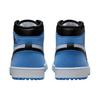 Zapatillas Air Jordan 1 High Golf University Blue para Hombre Negro Blanco DQ0660-400