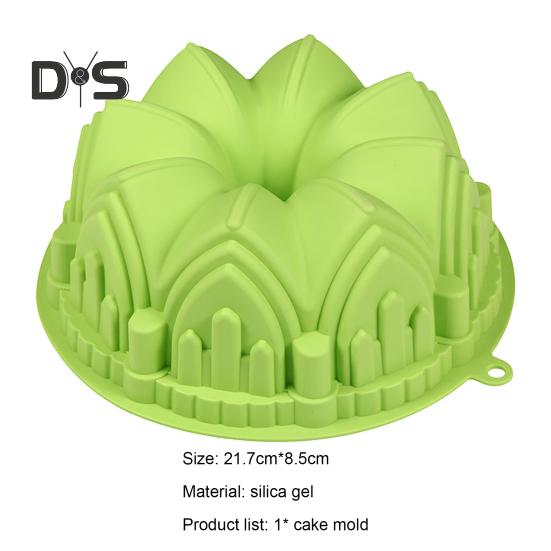Cake Mold Anti Deformation Non Stick Crown Shaped Easy Operation Lovely Biscuit Mold Kitchen Supplies