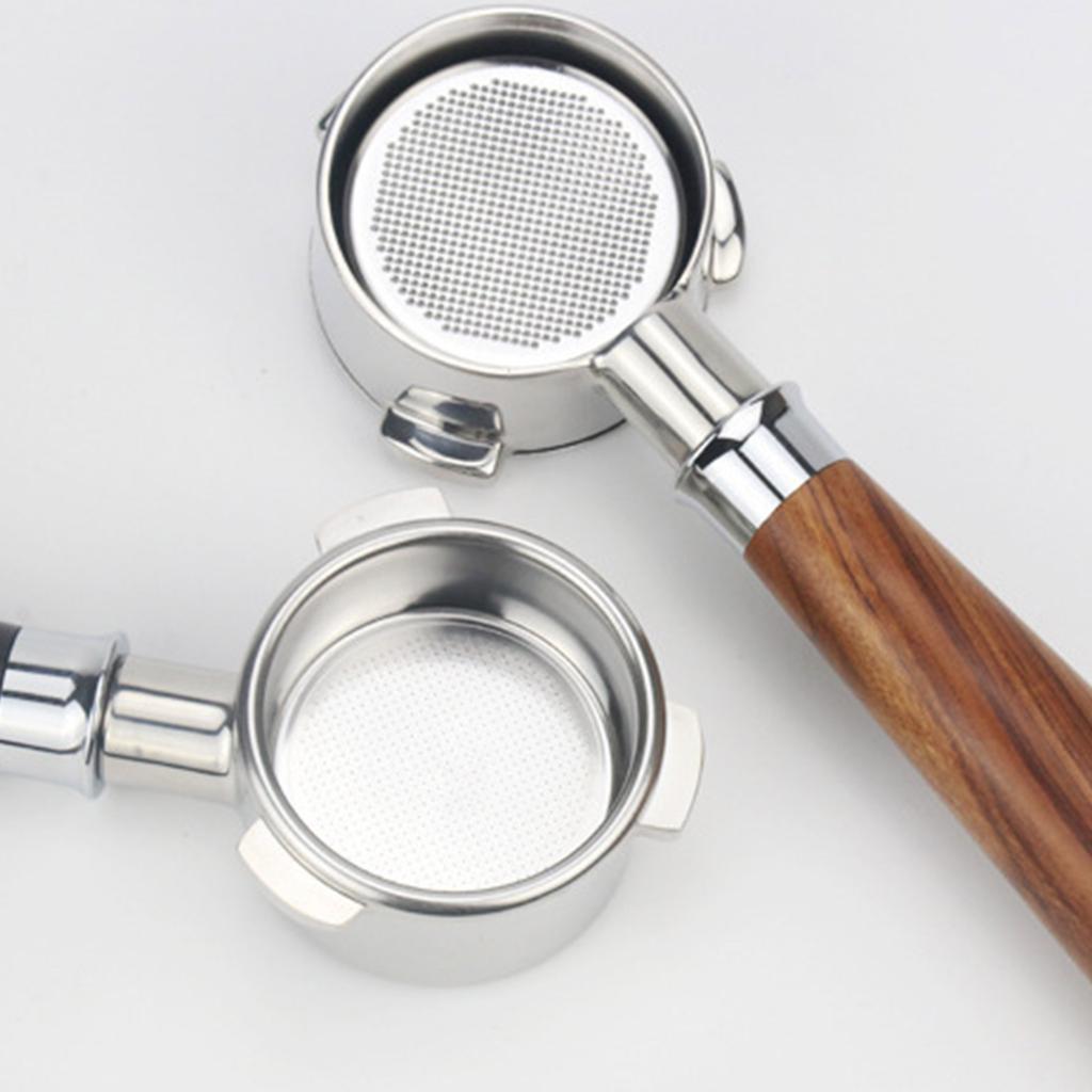 Espressomaschine Siebträgergriff Café-Stil Rosenholz Espresso-Griff Einfache Installation Kaffeemaschinenzubehör