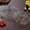 304 Stainless Steel Round Steamer Rack Kitchen Multifunction Pot Steaming Tray Dumplings Eggs Grill Stand Pressure Cooker Trivet