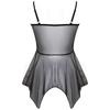 European & American Sexy Mesh Lace See-through Erotic Lingerie Pajamas for Women