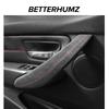 BETTERHUMZ For F30 F32 F34 3 Series Car Door Armrest Handle Cover Trim Made of Alcantara Stickers M Performance Accessories KQORV1