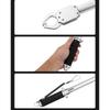 Fishing Pliers Lip Grip Fish Controller Aluminum Alloys Fish Lip Grabber Fish Body Clamps with Nonslip Handle & Lanyard