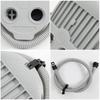 5L Portable Inflatable Air Pump High Volume Foot Air Pump Portable Air Inflator for Inflatable Boats Beds Swimming Rings
