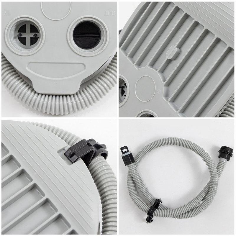 5L Portable Inflatable Air Pump High Volume Foot Air Pump Portable Air Inflator for Inflatable Boats Beds Swimming Rings