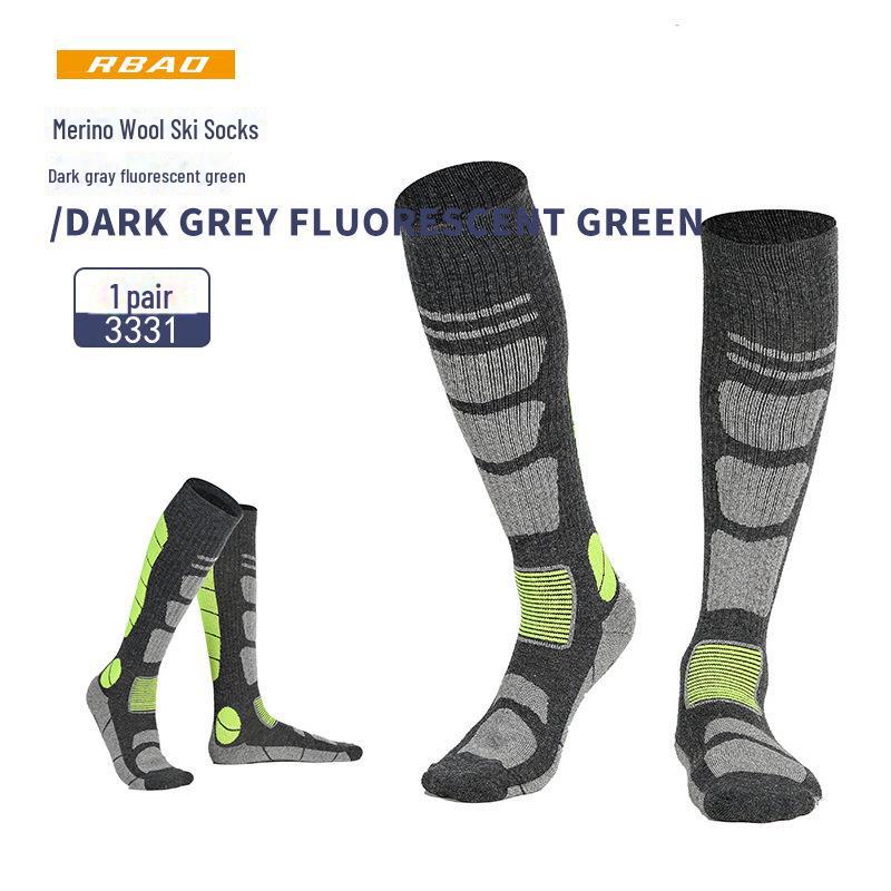 

«Махровые носки из мериносовой шерсти для горных лыж и походов» M (35-39)