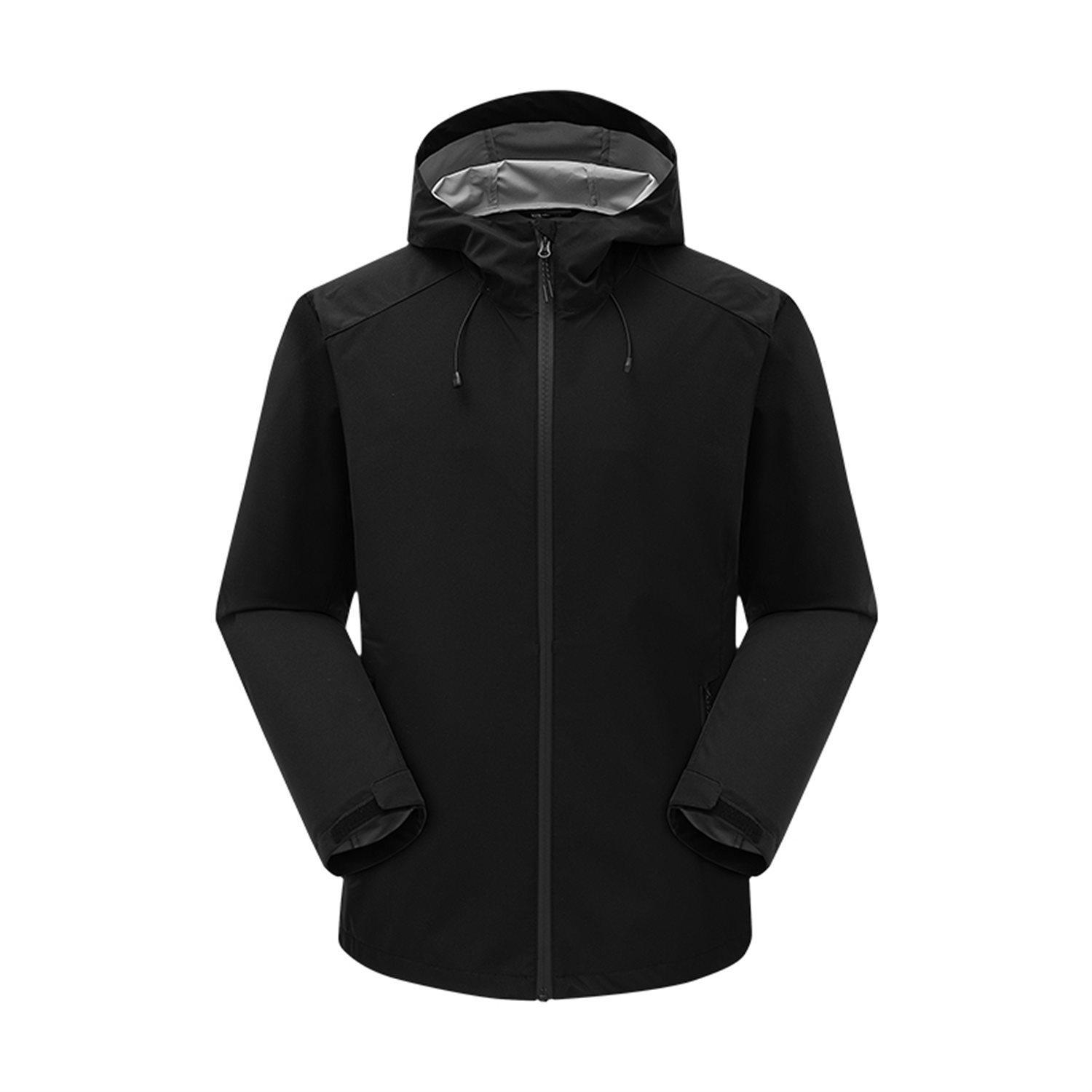 

Men s Lightweight Windproof Hooded Jacket for Outdoor Activities. M