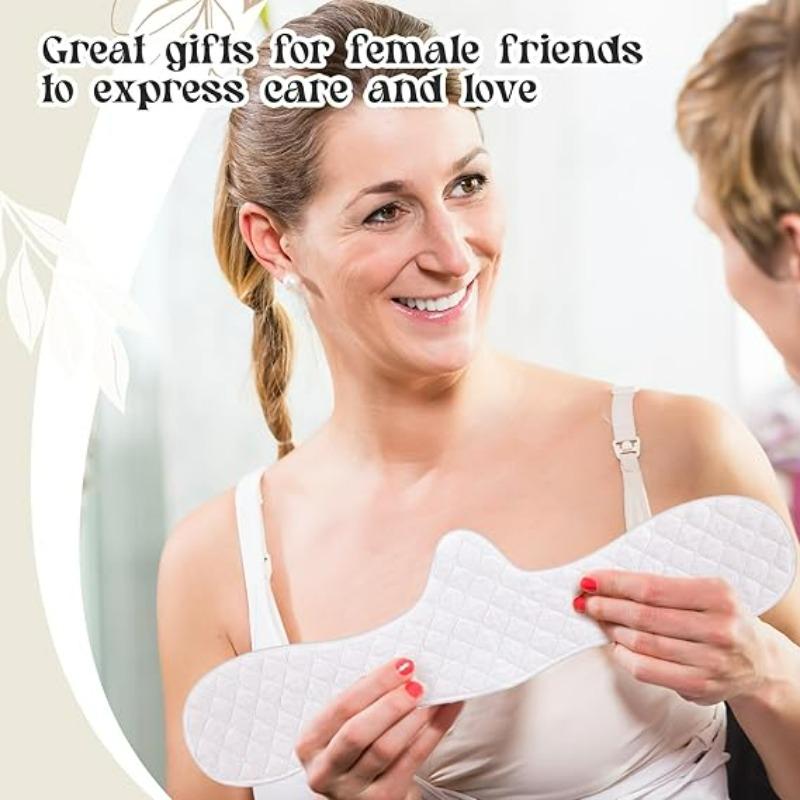 1-20pcs Upgrade Cotton Bra Liners Sweat Absorber Rectangle Under Breast Sweat Pads for Women Washable Bra Liners for Sweating
