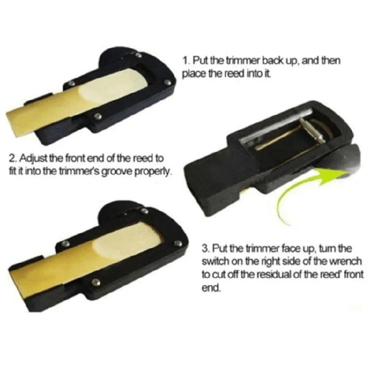 Reed Tools Clarinet Reed Trimmers Cutter Replacement for Soprano Alto Tenors Sax