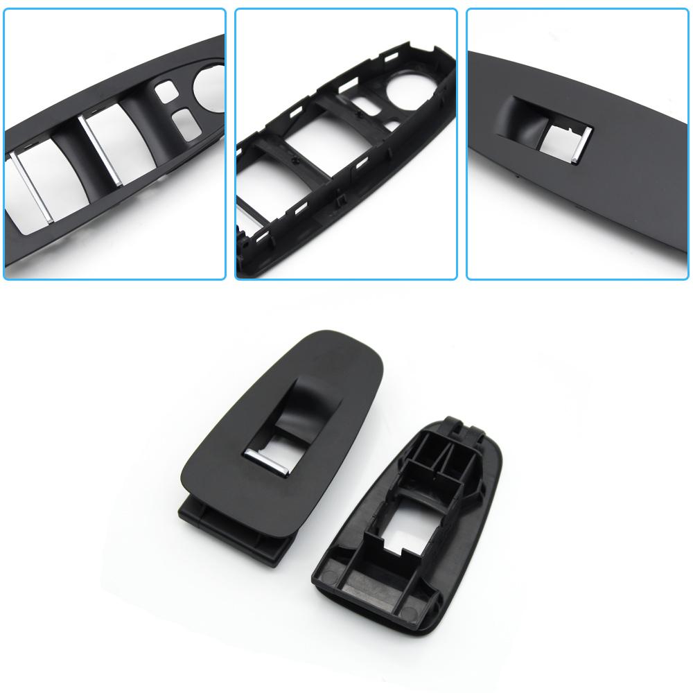 LHD RHD Car Interior Front Rear Left Right Door Window Switch Cover Armrest Panel For BMW 5GT Gran Turismo F07 2010-2017