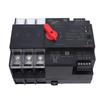 Dual Power Automatic Transfer Switch Uninterrupted ATS 3P 100A Din Rail Mount Toggle Controller PV Mains Supply
