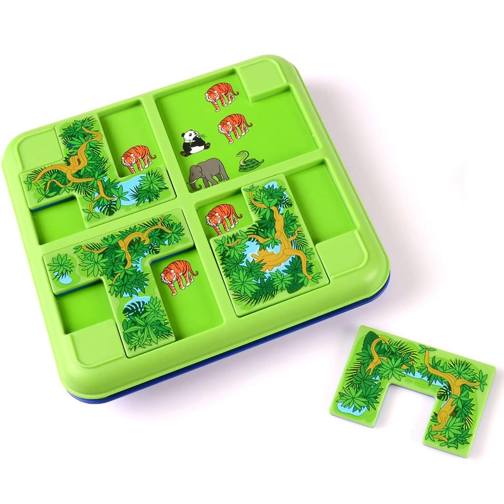 Smart Games Jungle Trénink mozku Puzzle Stolní hra SG105JP Autentická Hra na schovávanou
