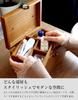 [Sears] First Aid Kit, Medicine Box, Wooden Box, Large Capacity, Multipurpose, Interior Decor, Natural Brown s98-0006-nb