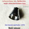 Hongshun 304 Stainless Steel Polished Concentric/Eccentric Reducer Pipe