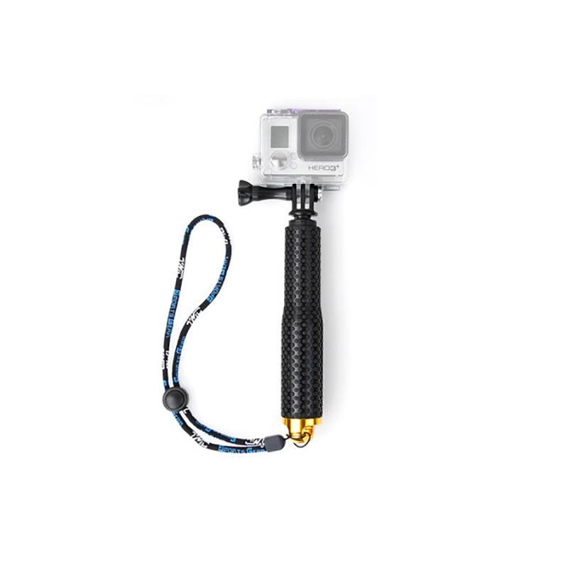 Selfie Stick 19-inch/48cm Short Extension Pole Retractable Portable Grip Compatible with GoPro Hero DJI Osmo Action and More