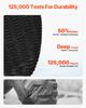 VEVOR Women's Deck Boots, Waterproof Fishing Rain Boots, Anti-Slip Ankle Rubber Boots, Gardening Insulated Mud Boots, Neoprene Rubber