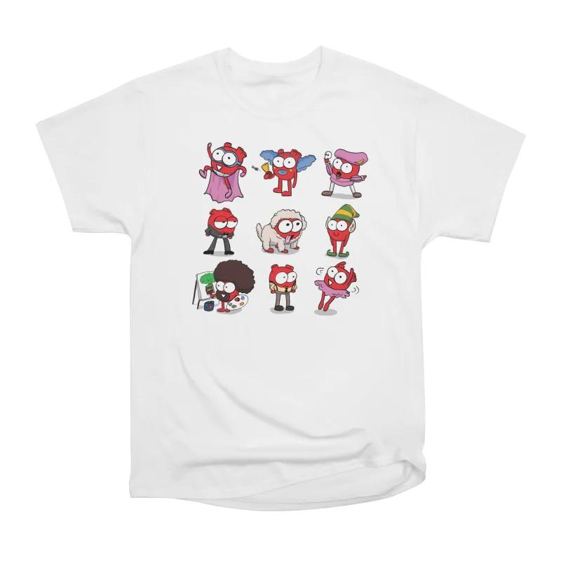 

Men Casual Shirts Short Sleeves A CHANGE OF HEART White Tees Oversized T-shirts XXXL білий