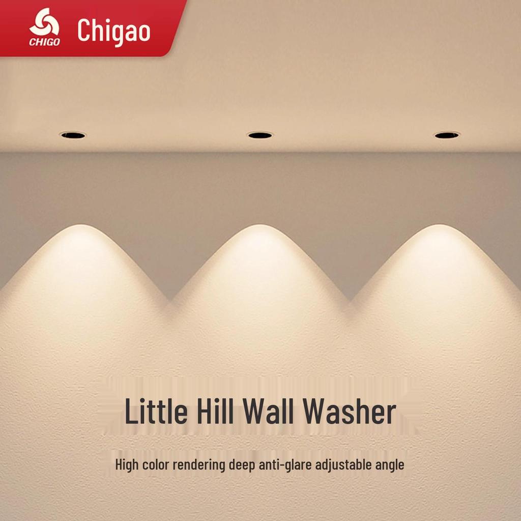 Small Hill Anti-Glare LED Recessed Ceiling Spotlight for Living Room, Home, or Commercial Use - 75 Downlight