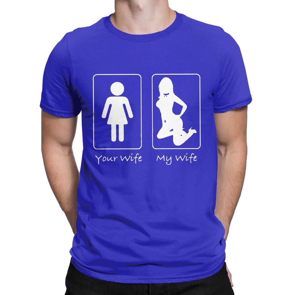 His Wife My Submissive Wife Tshirt Unisex Dominant Slave Play Sexy Sub Funny Novelties Cotton O Neck T Shirts New Arrival Tops