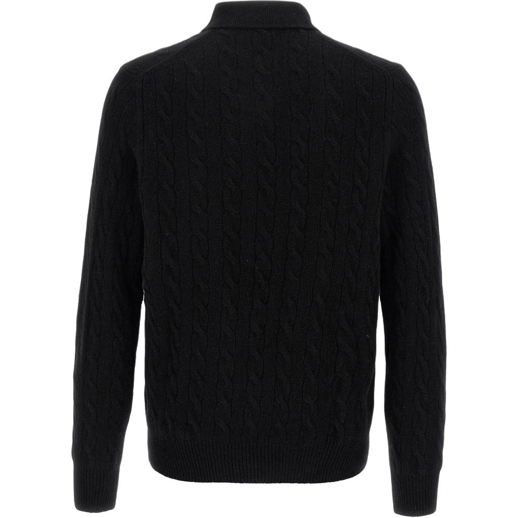 Polo Ralph Lauren Logo Embroidered Long Sleeve Polo Shirt Men Tops 710974165-001