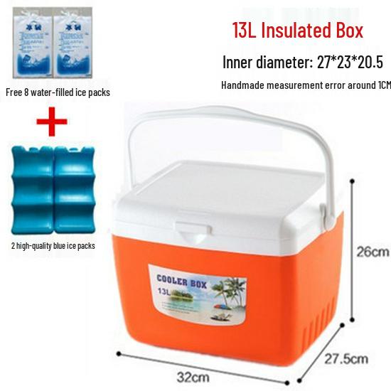 Tragbare isolierte Frischhaltebox für kleine Kühlschränke, den Außenbereich, zum Angeln und für unterwegs