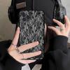 Lace Style Cool Girl Phone Case For IPhone 16 17 Air 15 14 13 12 11 Pro Max 16E Plus Fundas