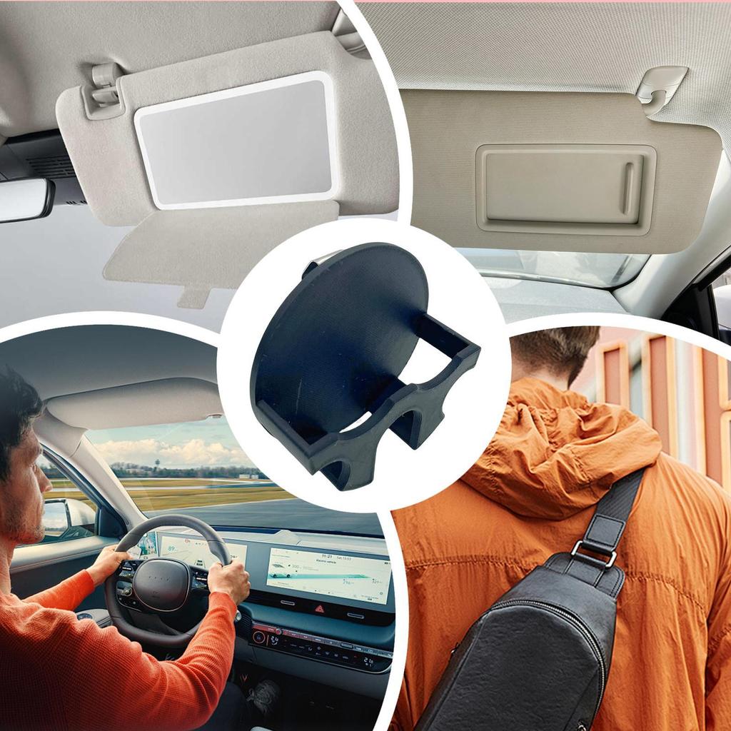 Dip Can Visor Holder For Truck Round Cans Storage Clip For Vehicle Space-Saving Automobile Interior Accessories Non-slip Compact
