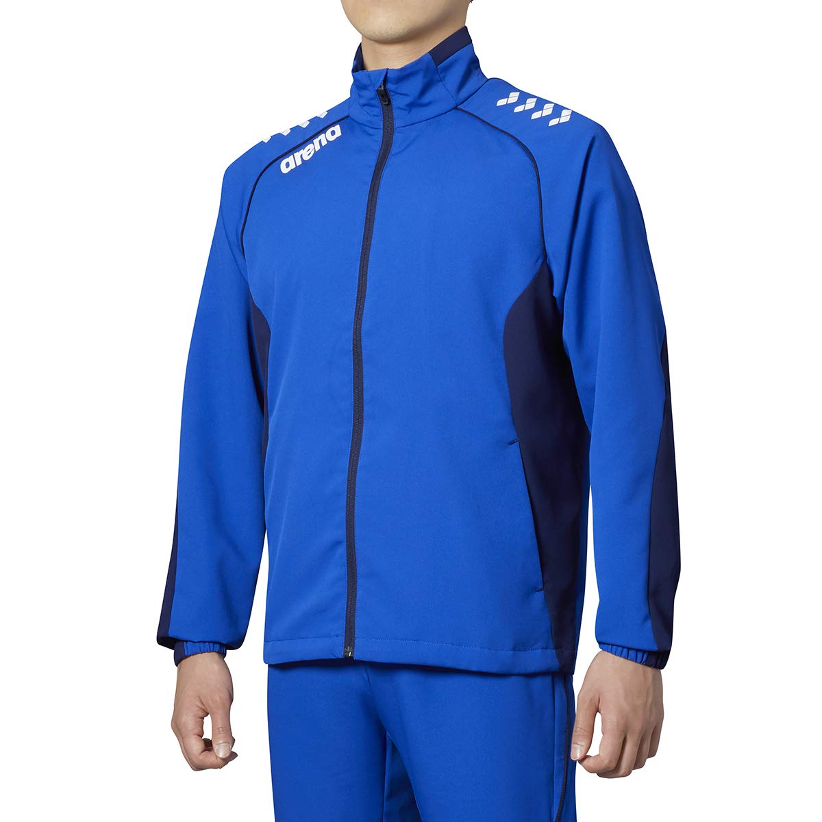 

arena Apparel Cross Jacket BUNV x M Men s ARN-0330 (Blue Navy)