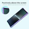 Gradient Silicone TPU Case for Sony Xperia 1 VI 10 V 5 IV III Protective Cover Shockproof Transparent Fundas Coque Capa