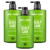 Mise En Scène Scalp Care Green Tea Shampoo 1L 3 Pcs