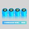 For Skoda Car Tire Valve Cap Luminous Valve Core Cover Kamiq Karoq Octavia 2 3 Rapid Scala Kami Fabia VII VRS Xknp33
