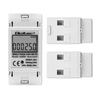 Qoltec Single-phase Electronic Meter | Energy Consumption Meter for DIN Rail | 230V | 60A | LCD | 2P