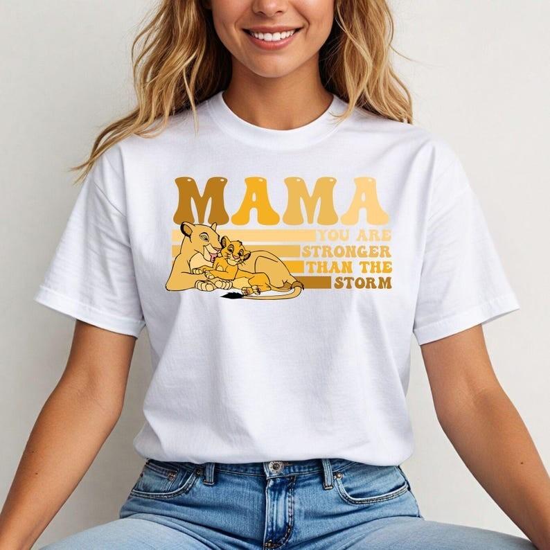 Lion King Mama Shirt Simba Sarabi Shirt Animal Kingdom Mama Shirt XL