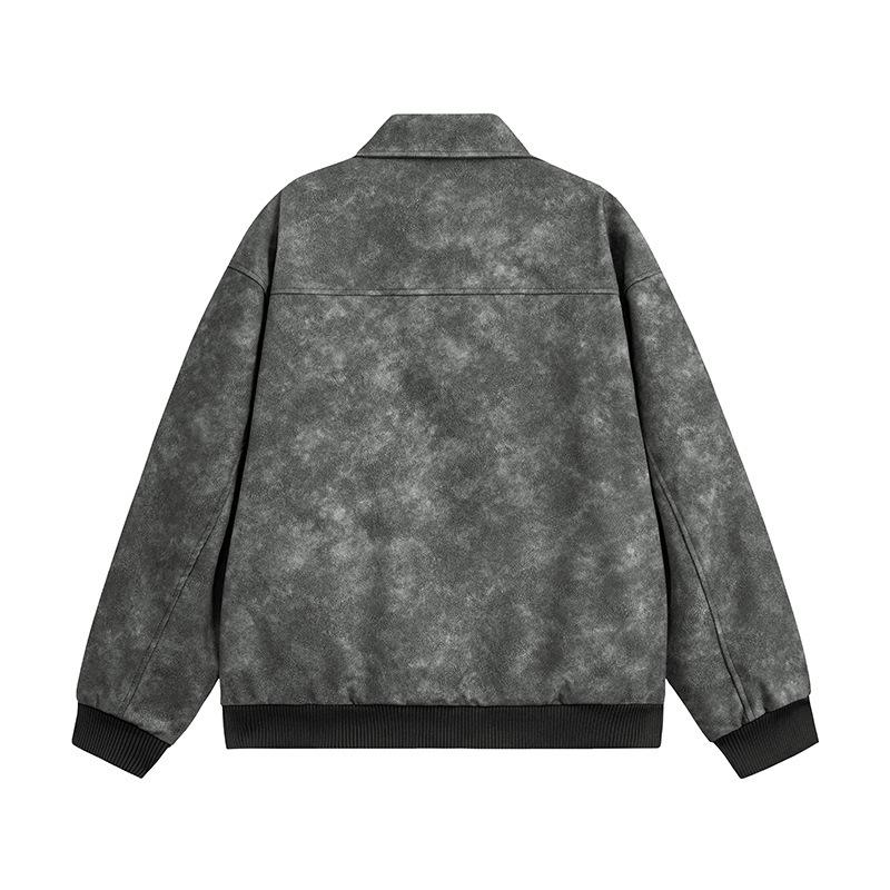 2025 Hipster Jacket: Men's High Street Trend, Hong Kong, Japanese Harajuku & Korean Style, Spring/Autumn, Loose Fit