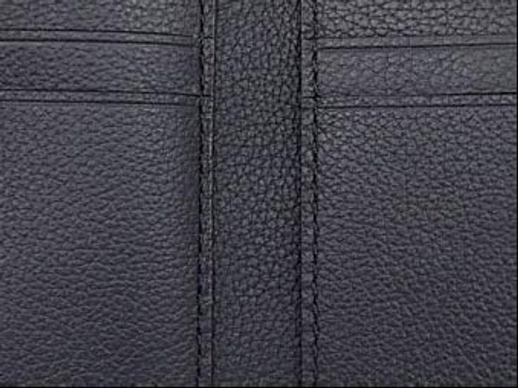 Wallet F23845 Black BLK Calf Leather Trifold Wallet [Coach] (Trifold Wallet) Men's Women's [Outlet Product] [Brand] [Item]