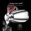 Stainless Steel Double-Layer Insulated Anti-Scald Kettle for Home & Commercial Use