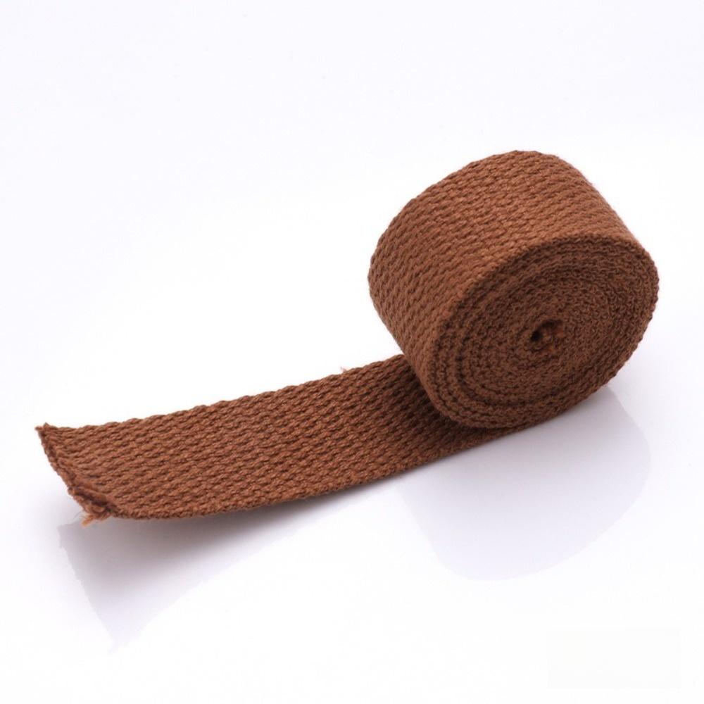 20mm Width Cotton Webbings Tape 1.3mm Thickness Bias Binding Tape  For Bag Strap